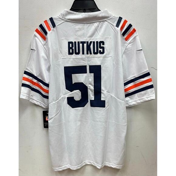 Dick Butkus Chicago Bears Jersey white Nike - Picture 2 of 2